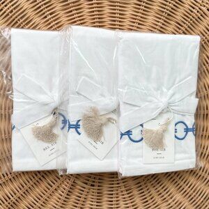 NEW Serena & Lily Bel Air Euro Pillow Sham-French Blue